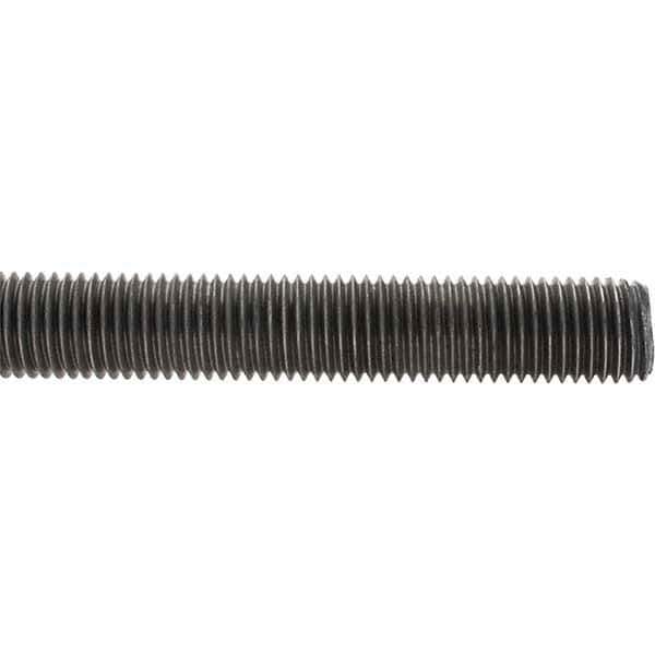 Value Collection - M20x2.5 1m Long, Steel Metric Threaded Rod - Zinc-Plated Finish - Apex Tool & Supply