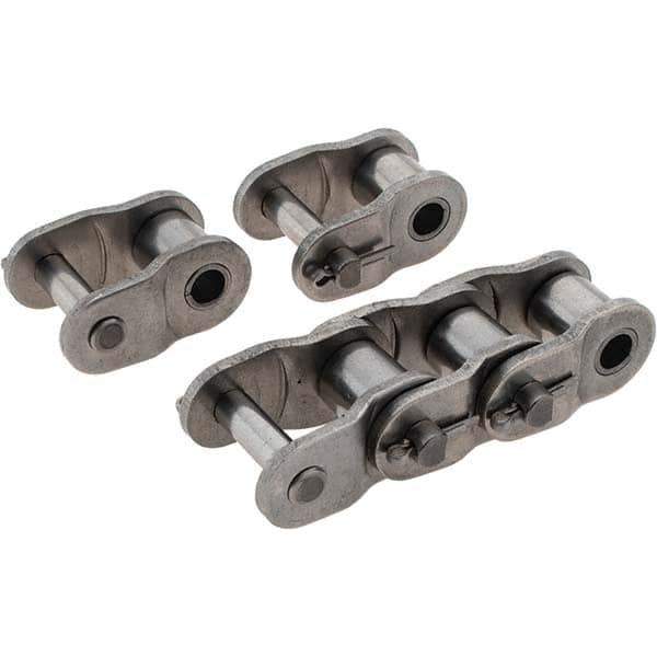 Value Collection - ANSI 60, Roller Chain Offset Link - For Use with Stainless Steel Single Strand Chain - Apex Tool & Supply