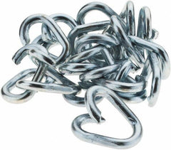 Value Collection - Zinc Plated Carbon Steel Open End Link - 3/16" Diameter, 240 Lb Load Limit - Apex Tool & Supply