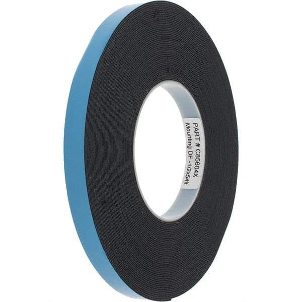 Value Collection - 50' Long x 1/2" Wide, Vehicle Insulation Weatherstripping - PVC Foam - Apex Tool & Supply