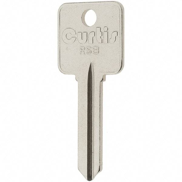 Value Collection - Metal Rousseau Key Blank - Nickel - Apex Tool & Supply