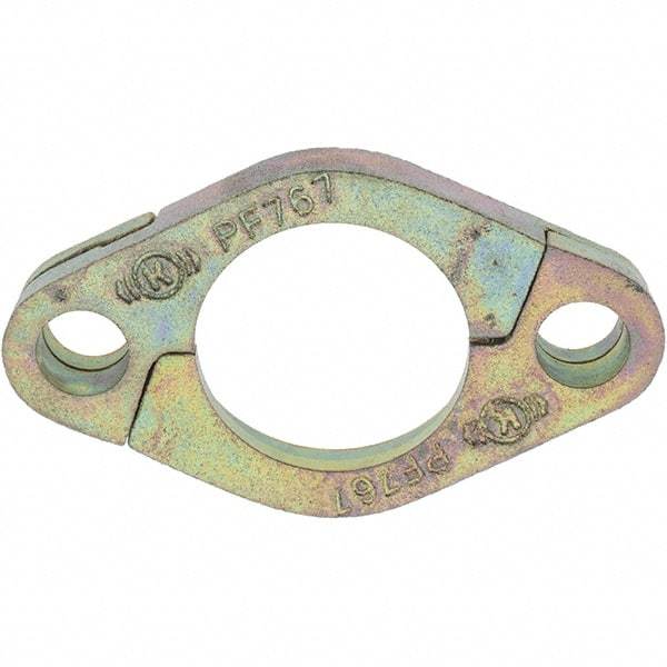 Value Collection - 1-1/4 Pipe Thread Railroad Pneumatic Hose Flange - Railroad Interchange - Apex Tool & Supply