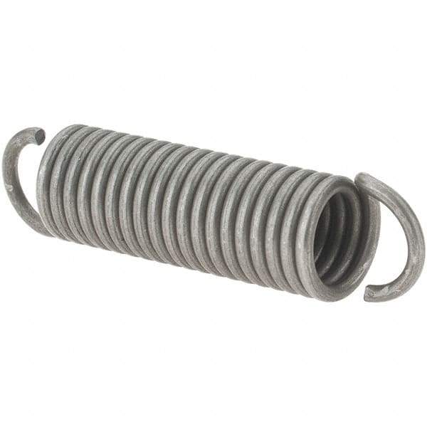 Value Collection - 11/32" OD, Steel Extension Spring - 15 Lb/In Rating - Apex Tool & Supply