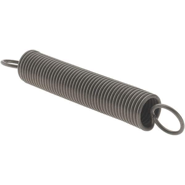 Value Collection - 3/8" OD, Steel Extension Spring - 2.1 Lb/In Rating - Apex Tool & Supply