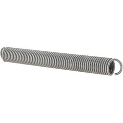 Value Collection - 31/64" OD, Steel Extension Spring - 6.3 Lb/In Rating - Apex Tool & Supply