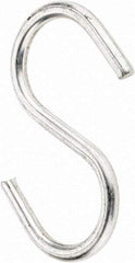 Value Collection - Carbon Steel Bright Zinc S-Hook - 0.148" Wire, 2-1/8" OAL - Apex Tool & Supply