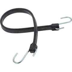 Value Collection - Heavy Duty Tie Down with S Hook - 24" OAL, Black - Apex Tool & Supply