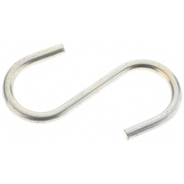 Value Collection - Trade Size 536, Carbon Steel Bright Zinc S-Hook - Apex Tool & Supply