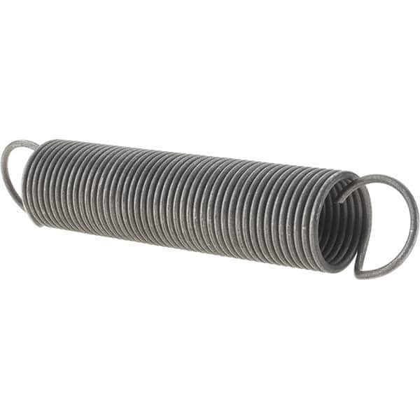 Value Collection - 47/64" OD, Steel Extension Spring - 1.4 Lb/In Rating - Apex Tool & Supply