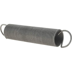 Value Collection - 47/64" OD, Steel Extension Spring - 1.4 Lb/In Rating - Apex Tool & Supply