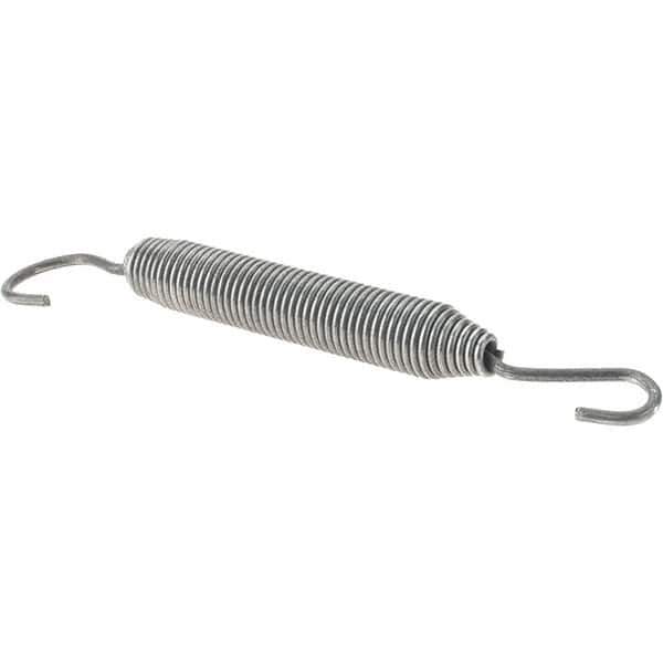 Value Collection - 17/32" OD, Steel Extension Spring - 5 Lb/In Rating - Apex Tool & Supply
