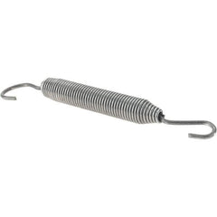 Value Collection - 17/32" OD, Steel Extension Spring - 5 Lb/In Rating - Apex Tool & Supply