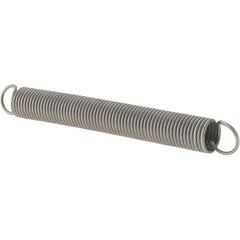 Value Collection - 3/8" OD, Steel Extension Spring - 1.9 Lb/In Rating - Apex Tool & Supply