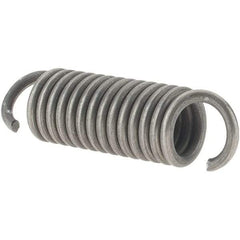 Value Collection - 1/2" OD, Steel Extension Spring - 64 Lb/In Rating - Apex Tool & Supply