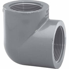 Value Collection - 1-1/2" PVC Plastic Pipe 90° Elbow - FIPT x FIPT End Connections - Apex Tool & Supply