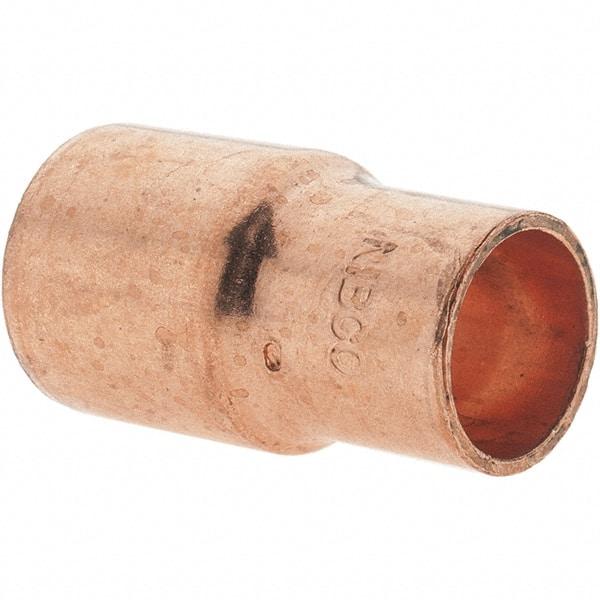 Value Collection - 3/4 x 1/2" Wrot Copper Pipe 90° Reducer Elbow - FTG x C - Apex Tool & Supply