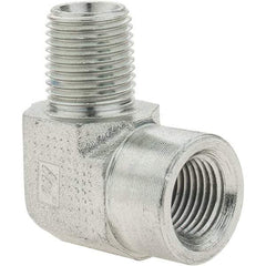 Value Collection - Industrial Pipe 90° Street Elbow - MNPTF x FNPTF, 6,000 psi - Apex Tool & Supply
