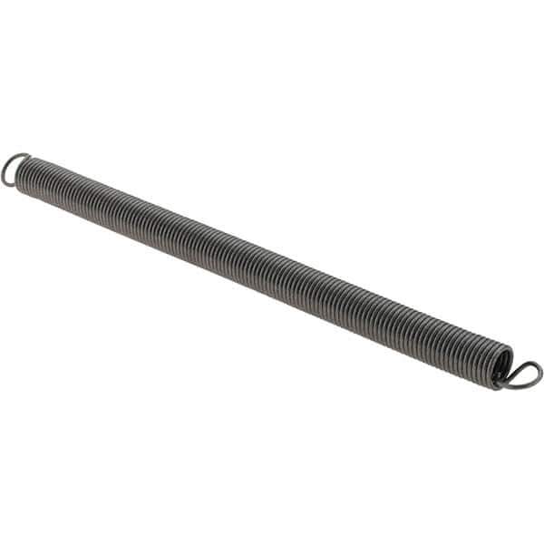 Value Collection - 1/4" OD, Steel Extension Spring - 0.8125 Lb/In Rating - Apex Tool & Supply