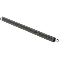 Value Collection - 1/4" OD, Steel Extension Spring - 0.8125 Lb/In Rating - Apex Tool & Supply