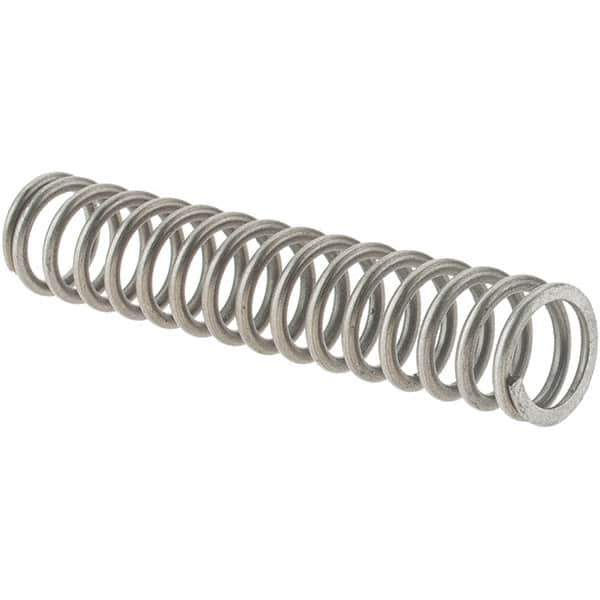 Value Collection - 1/2" OD, 0.063" Wire, Compression Spring - 18 Lb Spring Rating, Spring Steel - Apex Tool & Supply