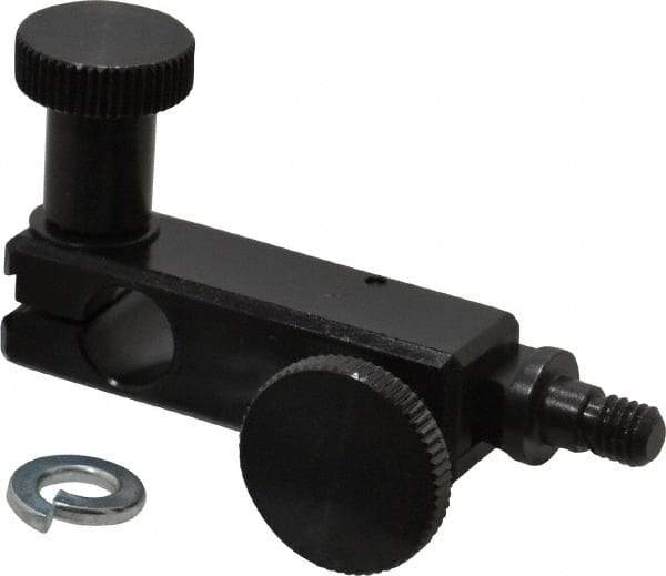 Noga - 62.00mm Long, Magnetic Indicator Base Fine Adjustment Clamp - Use With Dial and Test Indicators - Apex Tool & Supply