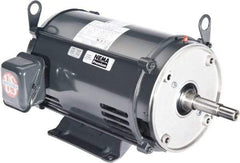 US Motors - 10 hp, ODP Enclosure, No Thermal Protection, 3,500 RPM, 208-230/460 Volt, 60 Hz, Three Phase Energy Efficient Motor - Size 213 Frame, Rigid Mount, 1 Speed, Ball Bearings, 27.5-25.3/12.6 Full Load Amps, F Class Insulation, CCW Lead End - Apex Tool & Supply