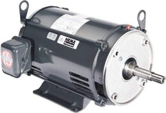 US Motors - 2 hp, ODP Enclosure, No Thermal Protection, 3,500 RPM, 208-230/460 Volt, 60 Hz, Three Phase Energy Efficient Motor - Size 145 Frame, Rigid Mount, 1 Speed, Ball Bearings, 5.6-5.1/2.5 Full Load Amps, F Class Insulation, CCW Lead End - Apex Tool & Supply