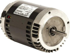 US Motors - 1 hp, ODP Enclosure, No Thermal Protection, 3,450 RPM, 208-230/460 & 190/380 Volt, 60 Hz, Three Phase Standard Efficient Motor - Size 56 Frame, C-Face Mount, 1 Speed, Ball Bearings, 3.6-3.8/1.9 Full Load Amps, B Class Insulation, Reversible - Apex Tool & Supply