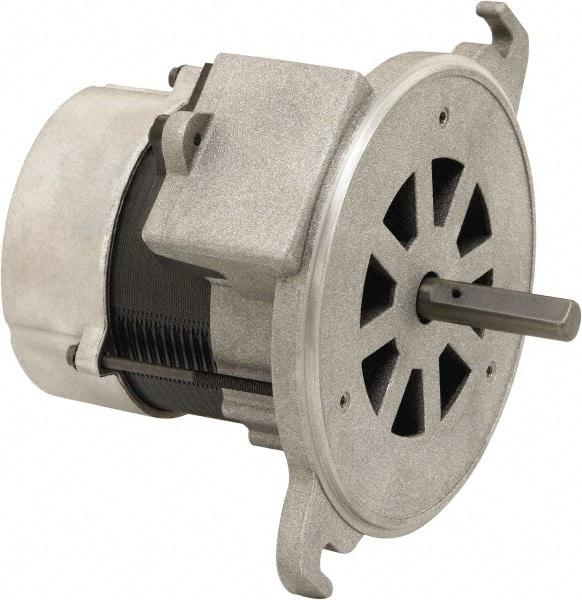 US Motors - 1/7 hp, Enclosed, Manual Thermal Protection, 3,450 RPM, 115 Volt, 60 Hz, Industrial Electric AC/DC Motor - Size 48 Frame, M-Flange Mount, 1 Speed, Sleeve Bearings, 2.3 Full Load Amps, B Class Insulation, CCW Drive End - Apex Tool & Supply
