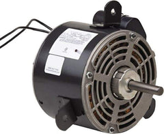 US Motors - 1/4 hp, OPAO Enclosure, Auto Thermal Protection, 1,075 RPM, 208-230 Volt, 60 Hz, Industrial Electric AC/DC Motor - Size 48 Frame, Bracket Mount, 2 Speed, Sleeve Bearings, 2.2-2.5 Full Load Amps, B Class Insulation, Reversible - Apex Tool & Supply