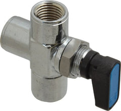 Aignep USA - 1/4" Pipe, Full Port, Brass Standard Ball Valve - Apex Tool & Supply