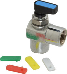 Aignep USA - 3/8" Pipe, Full Port, Brass Standard Ball Valve - Apex Tool & Supply