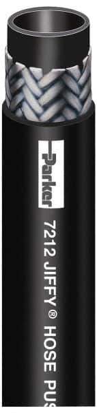 Parker - 5/8" ID x 29/32" OD CTL Push-on Air Hose - 300 Working psi, -40 to 212°F, Black - Apex Tool & Supply