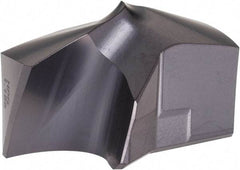 Kennametal - Series KSEM Plus, 1-3/16" Diam Grade KCPM45 140° Replaceable Drill Tip - Carbide, TiAlN Finish, 8 Seat Size - Apex Tool & Supply