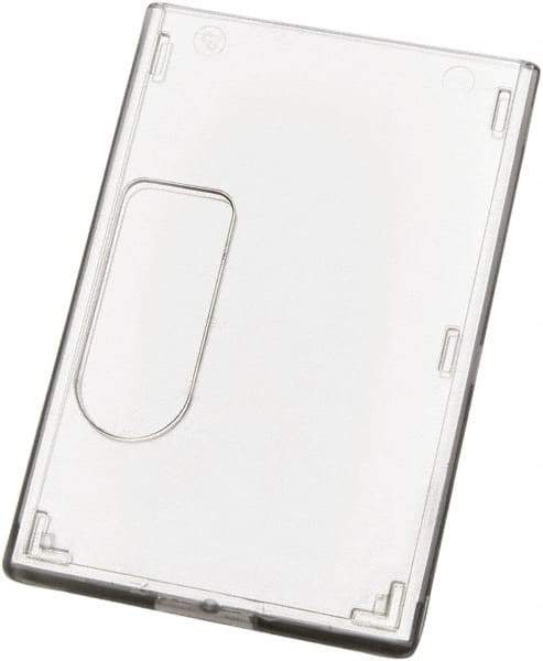 Ability One - Slide In/Out Badge Holder - Opaque - Apex Tool & Supply