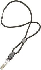 Ability One - Lanyards Material: Polyester Color: Black - Apex Tool & Supply