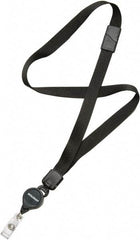 Ability One - Lanyards Material: Nylon Color: Black - Apex Tool & Supply