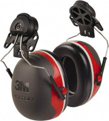 3M - Hard Hat Cap Mounted Black Foam Cushion Earmuffs - 25 NRR Rating - Apex Tool & Supply