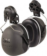 3M - Hard Hat Cap Mounted Black Foam Cushion Earmuffs - 31 NRR Rating - Apex Tool & Supply