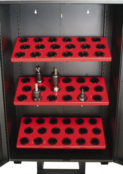 Huot - 54 Hole Tool Crib Storage Cabinet - Apex Tool & Supply
