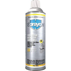 Sprayon - 20 oz Aerosol Spray Lubricant - 12°F to 635°F, Food Grade - Apex Tool & Supply