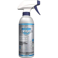 Sprayon - 16 Ounce Bottle Electrical Grade Cleaner/Degreaser - Nonflammable, Plastic Safe - Apex Tool & Supply