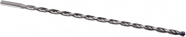 Guhring - 35/64" 135° 2-Flute Solid Carbide Extra Length Drill Bit - Apex Tool & Supply