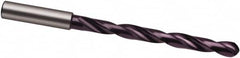 Guhring - 12.2mm Spiral Flute Solid Carbide Taper Length Drill Bit - Apex Tool & Supply