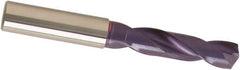 Guhring - 3.25mm 140° Spiral Flute Solid Carbide Screw Machine Drill Bit - Apex Tool & Supply