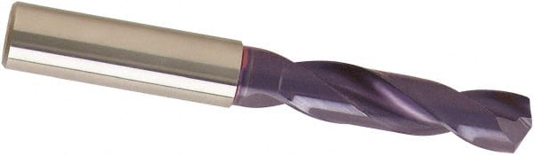 Guhring - 10.3mm 140° Spiral Flute Solid Carbide Screw Machine Drill Bit - Apex Tool & Supply