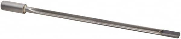Guhring - 11.063mm, 945mm Flute Length, Carbide-Tipped Shank, Single Flute Gun Drill - Apex Tool & Supply
