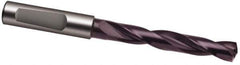 Guhring - 1/2" 140° Solid Carbide Jobber Drill - FIREX Finish, Right Hand Cut, Spiral Flute, 124mm OAL, SU Point - Apex Tool & Supply