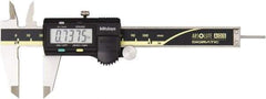 Mitutoyo - 0 to 100mm Range, 0.01mm Resolution, Electronic Caliper - 0.001" Accuracy - Apex Tool & Supply