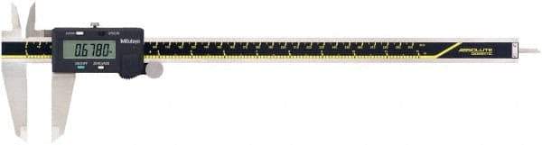 Mitutoyo - 0 to 300mm Range, 0.01mm Resolution, Electronic Caliper - 0.0015" Accuracy - Apex Tool & Supply